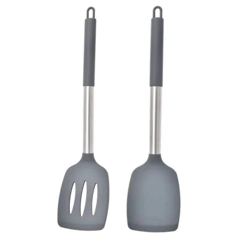 HKM-146387 Silicone Kitchen Utensil Set – Multifunctional Heat-Resistant Cooking Tools for Home Chefs