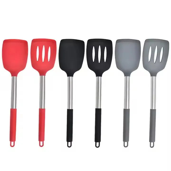 HKM-146387 Silicone Kitchen Utensil Set – Multifunctional Heat-Resistant Cooking Tools for Home Chefs
