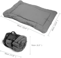 HKM-1465533 Portable Waterproof Dog Bed for Camping and Travel - Non-Slip, Foldable, Easy to Clean Mat for Dogs and Cats
