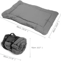 HKM-1465533 Portable Waterproof Dog Bed for Camping and Travel - Non-Slip, Foldable, Easy to Clean Mat for Dogs and Cats