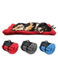 HKM-1465533 Portable Waterproof Dog Bed for Camping and Travel - Non-Slip, Foldable, Easy to Clean Mat for Dogs and Cats