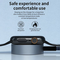HKM-146579 Magnetic Wireless Charging Cable for Apple Watch - USB Qi Charger