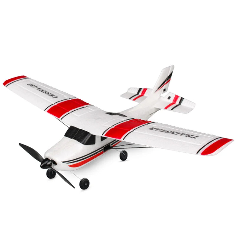 HKM-146643 Cassen 182 2.4G Remote Control Airplane with 3 Channels, Ready-to-Fly, Outdoor Use