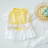 HKM-1468221 Cute Mesh Strawberry Strap Dress for Dogs - Multiple Colors Available