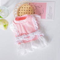 HKM-1468221 Cute Mesh Strawberry Strap Dress for Dogs - Multiple Colors Available