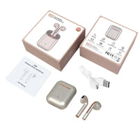 HKM-146835 Mini Bluetooth Wireless Earphones J18 TWS with Quality Sound and Compact Design