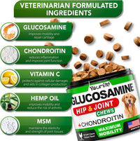 HKM-1469885 Hip & Joint Health Chewable Tablets for Pets with Chondroitin - 300g