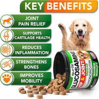 HKM-1469885 Hip & Joint Health Chewable Tablets for Pets with Chondroitin - 300g