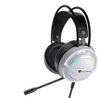 HKM-147027 Wired Head-Mounted Gaming Headset with Microphone for PC Gaming and Music