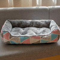 HKM-1473853 Cozy Four Seasons Doghouse with Summer Mat and Ham Sausage Accessories