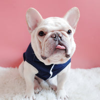 HKM-1474237 Warm Thickened Cotton Vest for Dogs in Dark Green, Navy Blue, Gray – Perfect Winter Wear