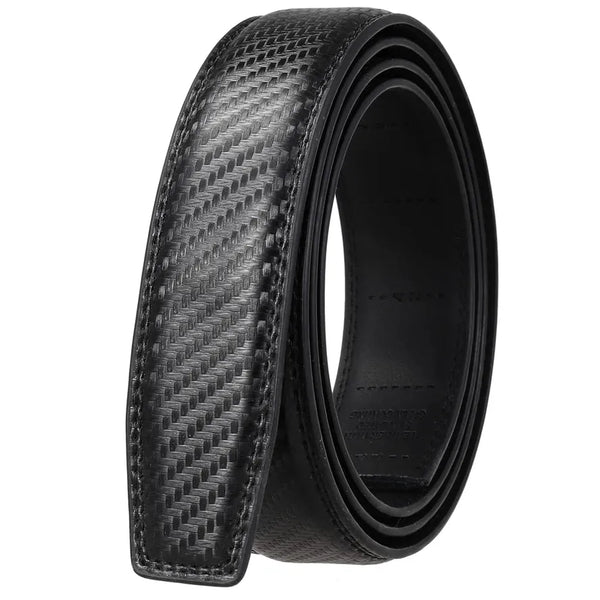 HKM-147539 Men's Premium Leather Business Belt - Classic Design, Adjustable Fit