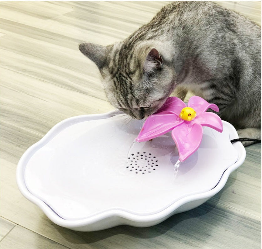 HKM-1475645 Automatic Cat and Small Dog Water Dispenser 1.8L - Durable PS/ABS Resin, Compact Design