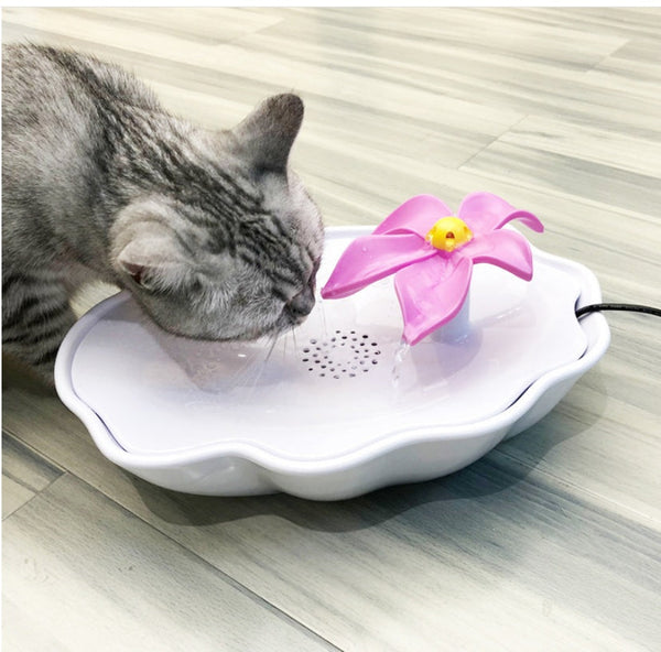 HKM-1475645 Automatic Cat and Small Dog Water Dispenser 1.8L - Durable PS/ABS Resin, Compact Design
