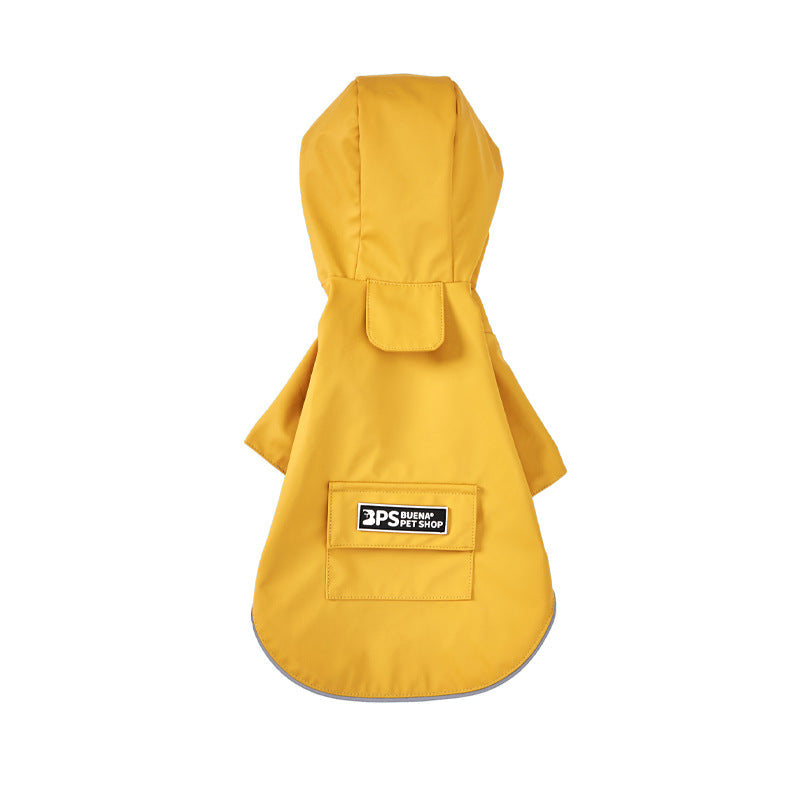 HKM-1477181 Breathable Mesh Pet Windbreaker in Solid Colors - Ideal for All Seasons
