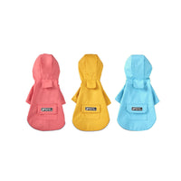 HKM-1477181 Breathable Mesh Pet Windbreaker in Solid Colors - Ideal for All Seasons