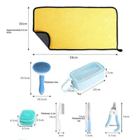 HKM-1477437 Extra-Large Pet Water-Absorbent Towel Grooming Set for Dogs