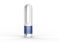 HKM-147859 Bladeless Tower Fan with Remote Control, Low Noise and 8 Speeds for Quiet Cooling