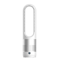 HKM-147859 Bladeless Tower Fan with Remote Control, Low Noise and 8 Speeds for Quiet Cooling