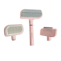 HKM-1481149 Large Deshedding Brush for Pets - Available in Noble Pink, Moonlight White, and Cherry Pink