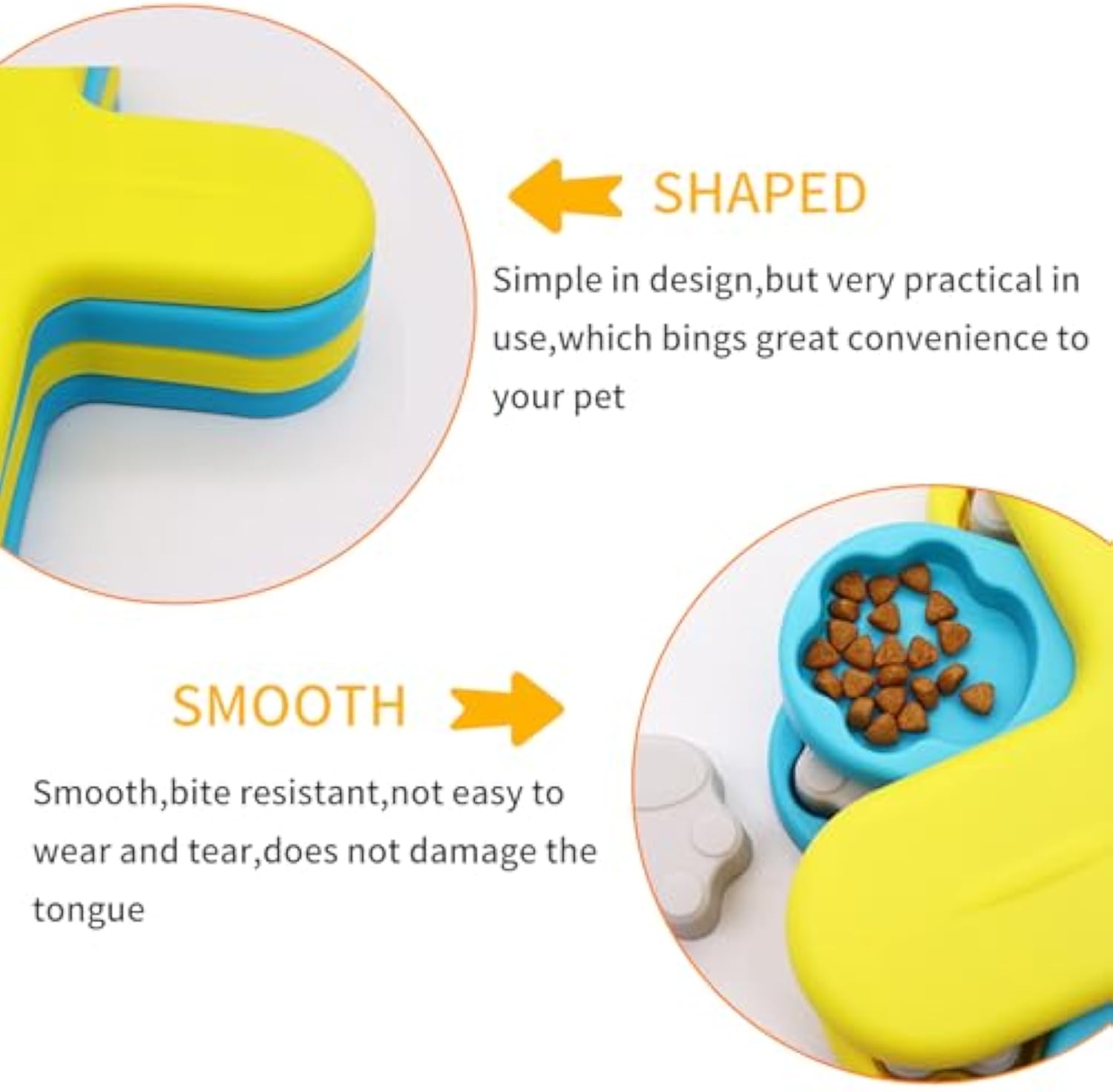 HKM-1482813 Interactive Dog Puzzle Feeder with Adjustable Slow Feeding Mechanism for IQ Training and Enrichment