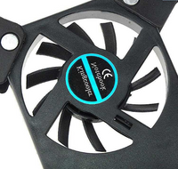 HKM-148499 Rotatable USB Cooling Pad with Dual Fans for 8-14 Inch Laptops and PCs