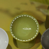 HKM-1485501 Slanted Mouth Ceramic Cat Bowl Designed to Support Cervical Spine - 13CM Diameter