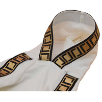 HKM-1485885 Casual Cotton Pet Dog Clothes in Black and White - Sizes XS to 2XL