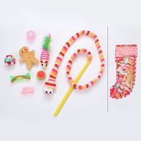 HKM-1486141 Warm Winter Cat Toy Gift Set for Holidays and Special Occasions - Ideal for Friends and Family