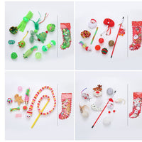 HKM-1486141 Warm Winter Cat Toy Gift Set for Holidays and Special Occasions - Ideal for Friends and Family