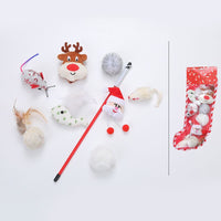 HKM-1486141 Warm Winter Cat Toy Gift Set for Holidays and Special Occasions - Ideal for Friends and Family