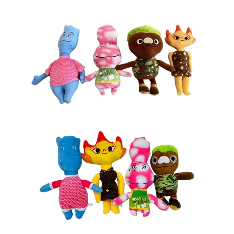 HKM-148819 Crazy Elemental City Plush Stuffed Animals Soft Toy for Kids Birthday Gifts – 20cm to 30cm Plush Dolls