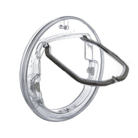 HKM-1488573 Round Lockable Pet Door with Weather Seal - Fits Glass Panels, Model XA-210