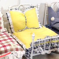HKM-1489725 Cozy High-Density Sponge Pet Bed with Washable Cotton Cover - Sizes M, L, XL Available