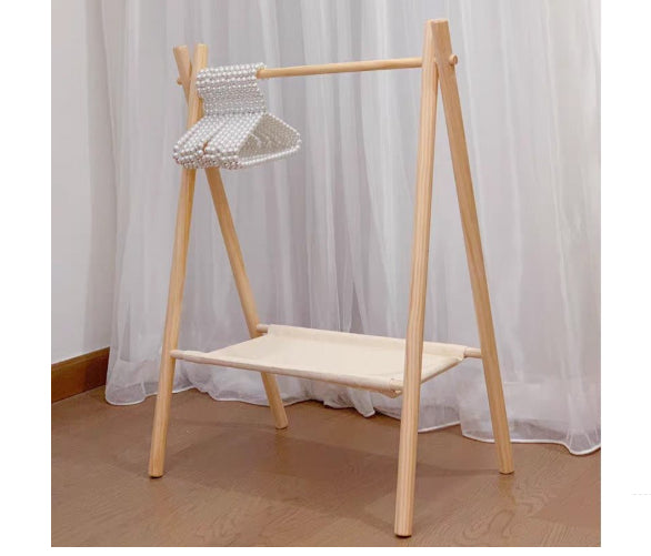 HKM-1489725 Cozy High-Density Sponge Pet Bed with Washable Cotton Cover - Sizes M, L, XL Available