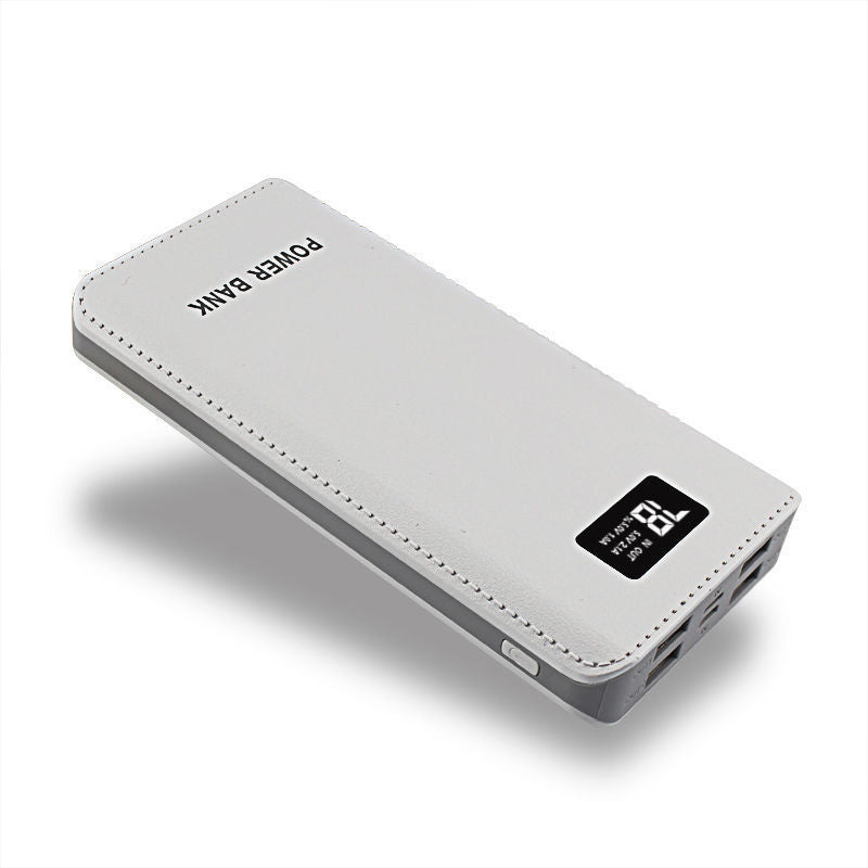 HKM-149011 20000mAh Multi-USB Power Bank with Liquid Lithium Ion Battery and Fast Charging