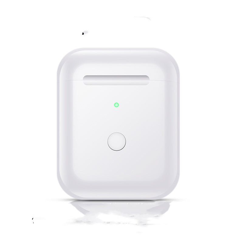 HKM-149011 Wireless Charging Case for Bluetooth Headsets with Battery Display and Compatibility for AirPods