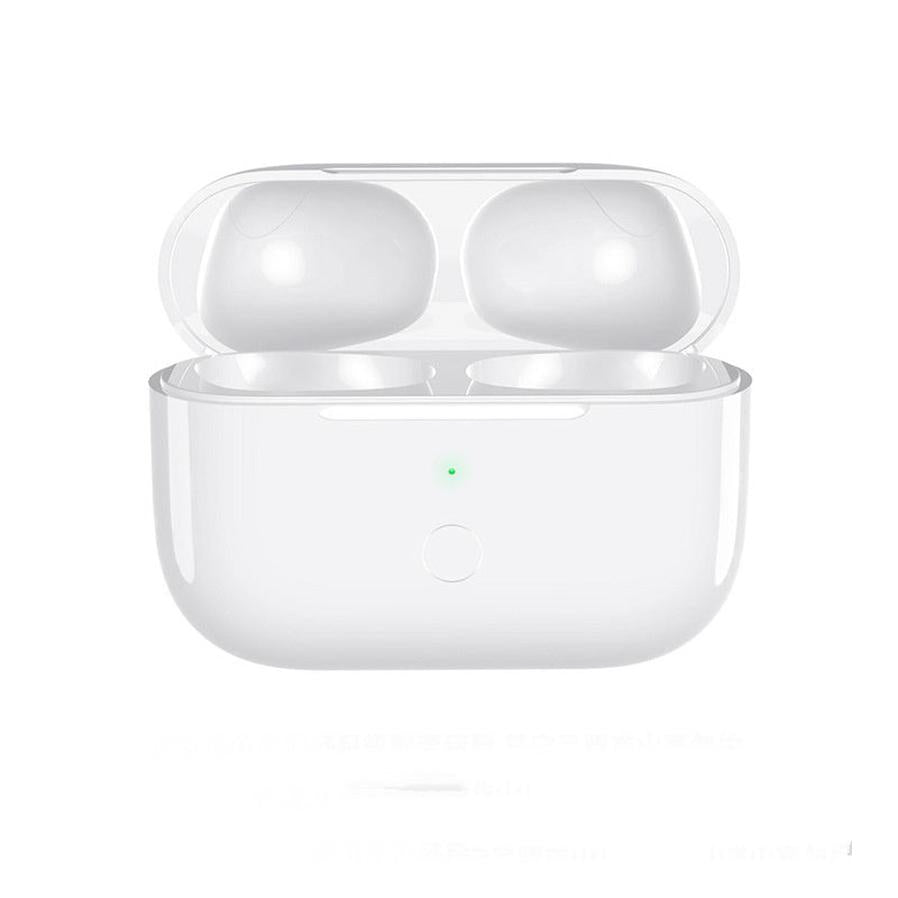 HKM-149011 Wireless Charging Case for Bluetooth Headsets with Battery Display and Compatibility for AirPods