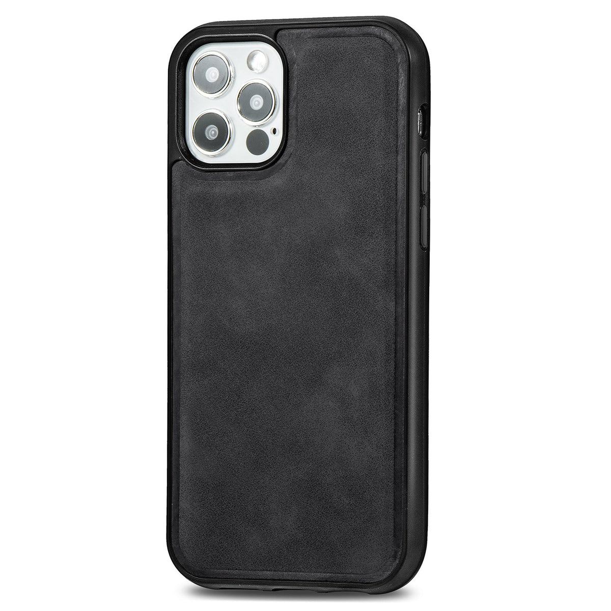 HKM-149075 Retro Magnetic Phone Case for iPhone 12 Models - Skin-Sensitive PU+PC Back Cover in Various Colors