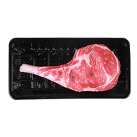 HKM-1491901 Oxford Cloth Simulation Steak Squeeze Toy for Pets - Soft PP Cotton Material