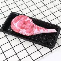 HKM-1491901 Oxford Cloth Simulation Steak Squeeze Toy for Pets - Soft PP Cotton Material