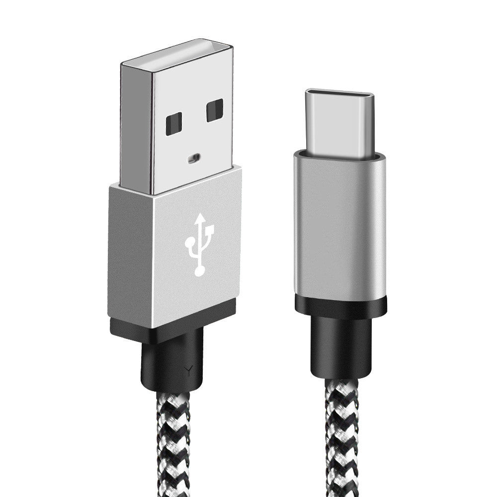 HKM-149203 Snake Pattern Circular Braided Data Cable - 3.5mm Pure Copper Core for Enhanced Charging and Data Transfer