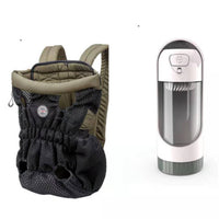 HKM-1493309 Breathable Pet Carrier Backpack for Small Dogs and Cats, Adjustable Mesh Travel Bag