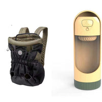 HKM-1493309 Breathable Pet Carrier Backpack for Small Dogs and Cats, Adjustable Mesh Travel Bag