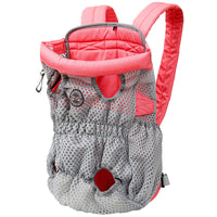 HKM-1493309 Breathable Pet Carrier Backpack for Small Dogs and Cats, Adjustable Mesh Travel Bag
