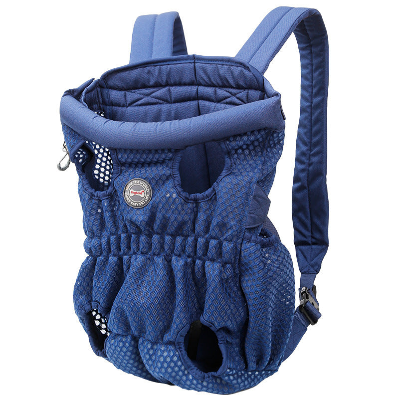 HKM-1493309 Breathable Pet Carrier Backpack for Small Dogs and Cats, Adjustable Mesh Travel Bag