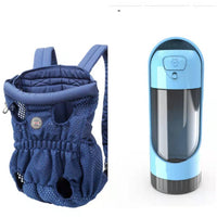 HKM-1493309 Breathable Pet Carrier Backpack for Small Dogs and Cats, Adjustable Mesh Travel Bag