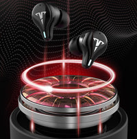 HKM-149331 Wireless Mini In-ear Sports Stereo Gaming Headset with Noise Reduction and Multi-point Connection