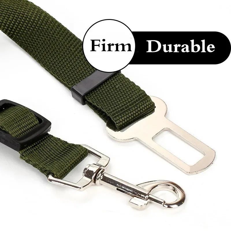 HKM-1493693 Adjustable Dog Seat Belt Harness Leash - Dog Collar for Safe Travel in Cars