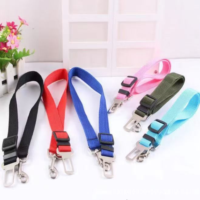 HKM-1493693 Adjustable Dog Seat Belt Harness Leash - Dog Collar for Safe Travel in Cars